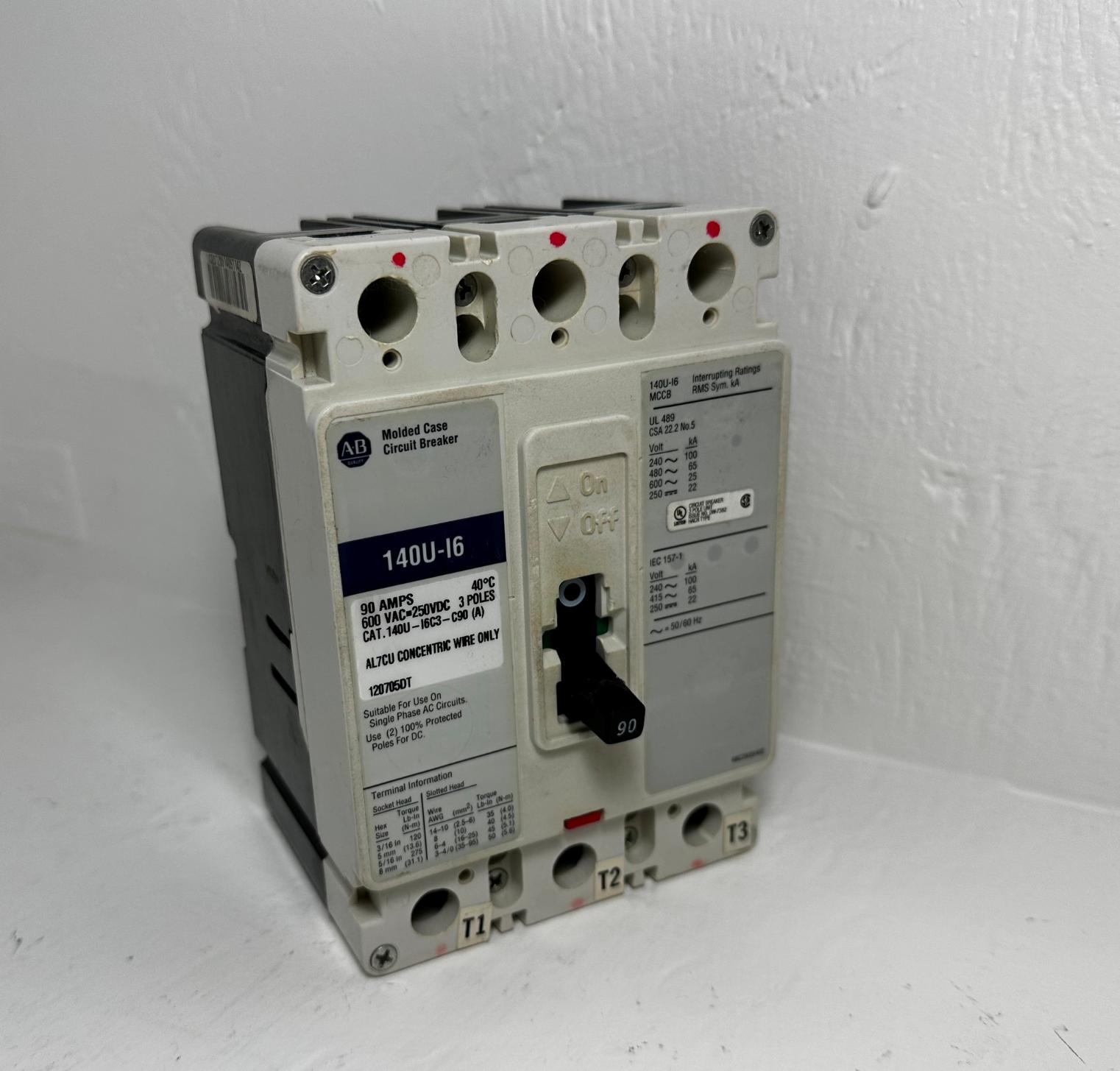 140U-I6C3-C15 - Allen-Bradley - Molded Case
 Circuit Breakers