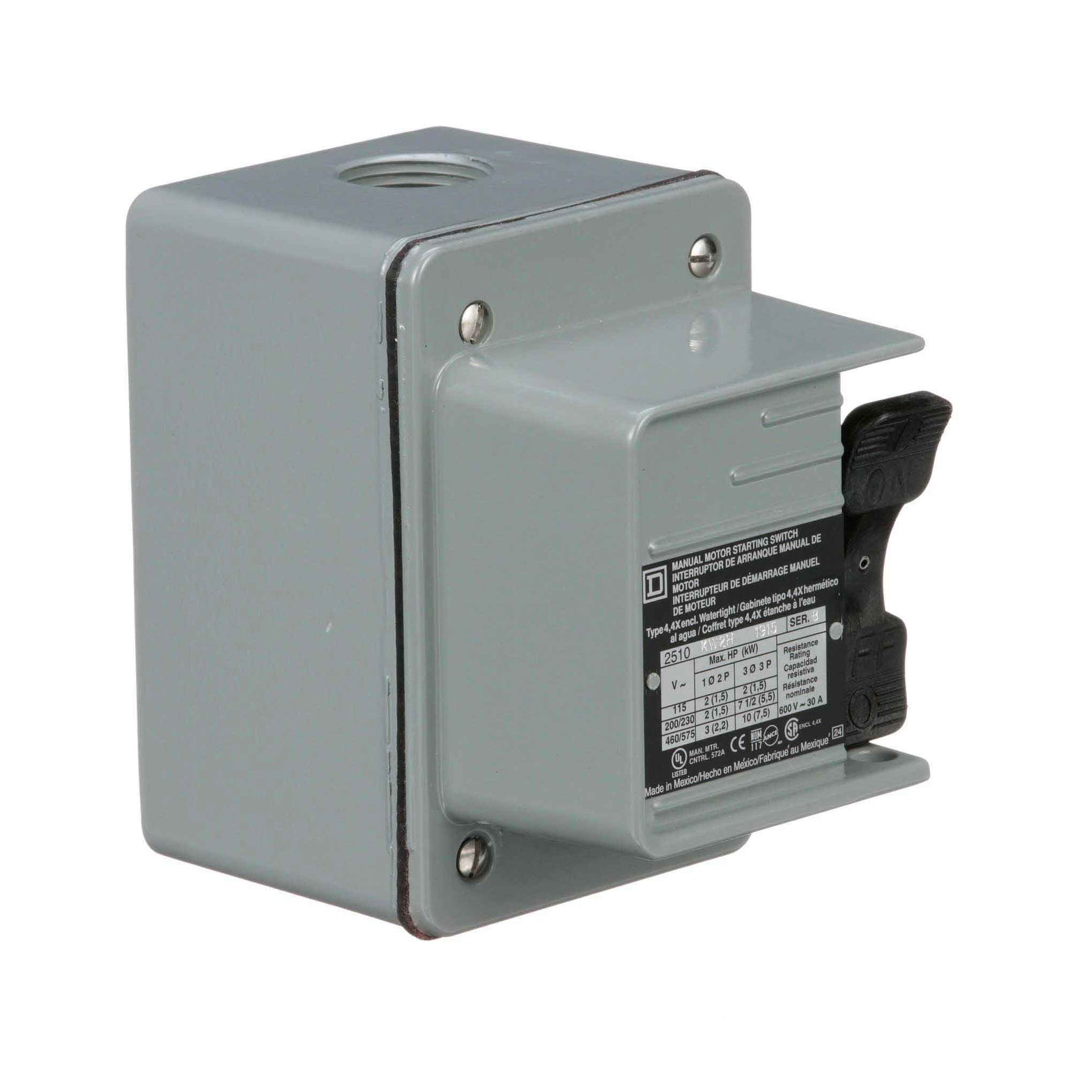 2510KW1H - Square D - Motor Starter