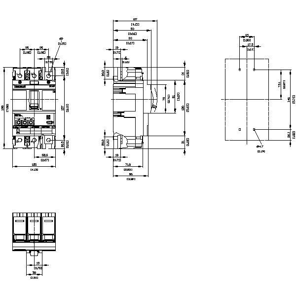 3VA6115-5HL31-0AA0 - Siemens - Molded Case Circuit Breaker