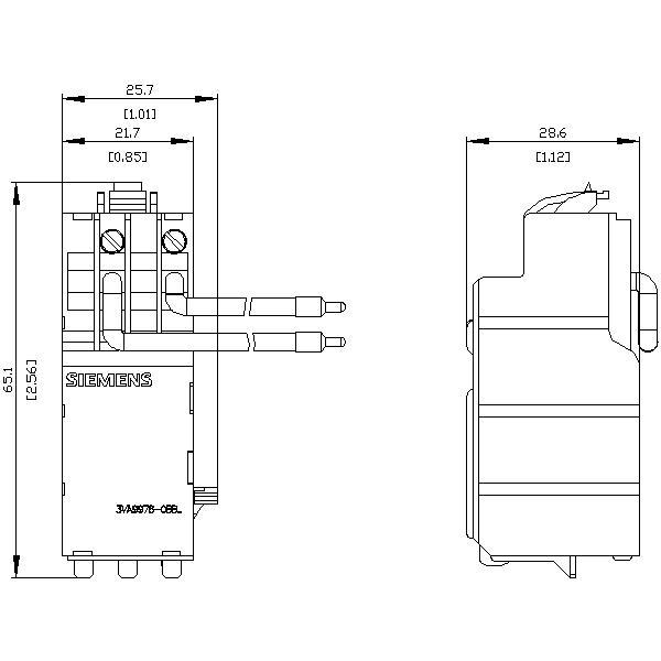 3VA9978-0BB20 - Siemens - Under Voltage Release