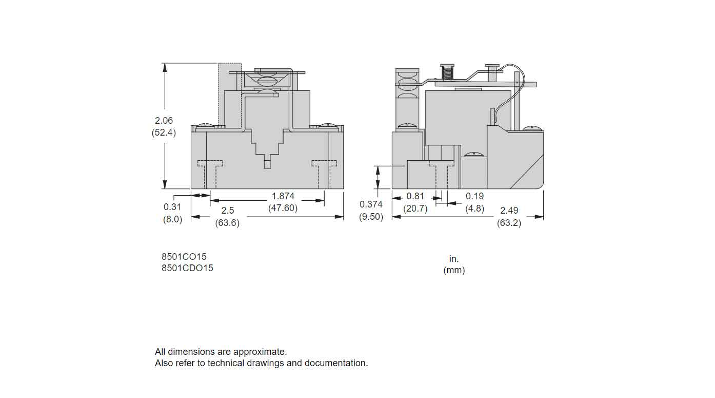 8501CDO15V53 - Square D - Motor Control Part And Accessory