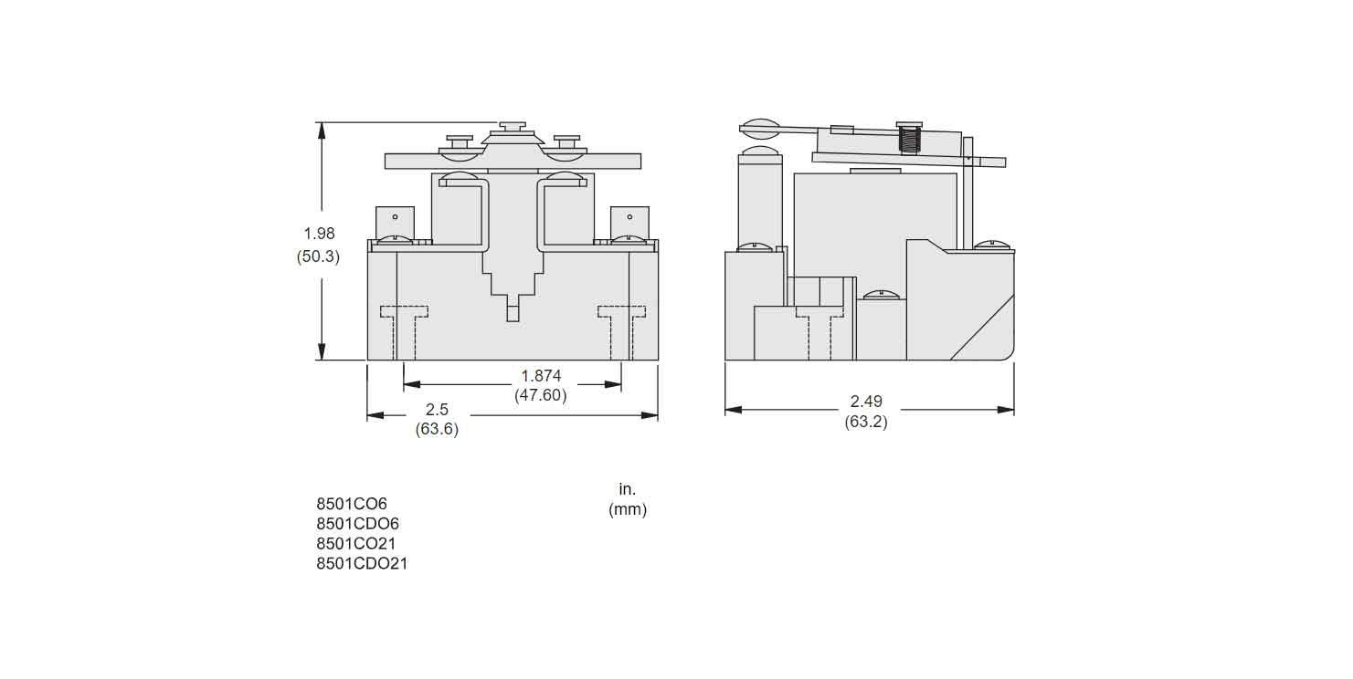 8501CDO6V53 - Square D - Motor Control Part And Accessory