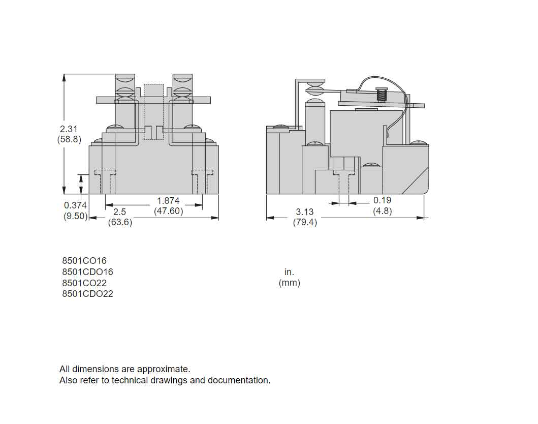 8501CO16V24 - Square D - Motor Control Part And Accessory