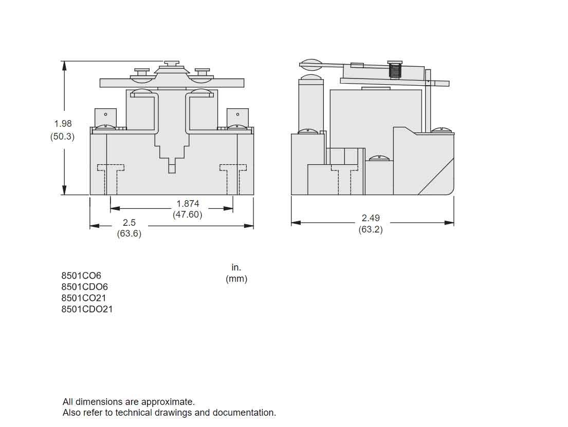 8501CO6V04 - Square D - Motor Control Part And Accessory