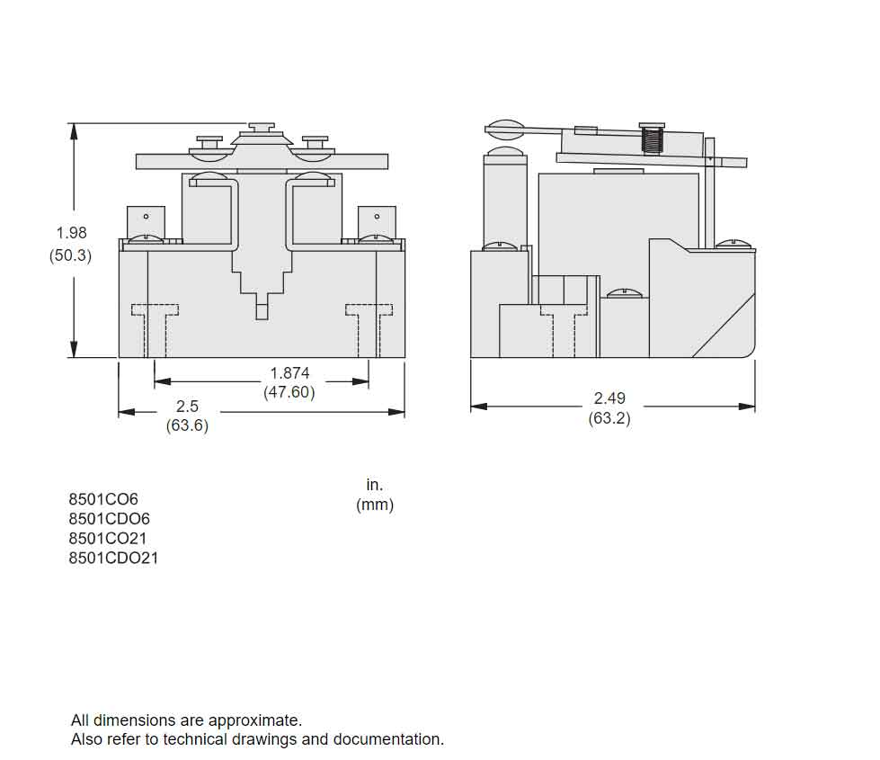 8501CO6V20 - Square D - Motor Control Part And Accessory