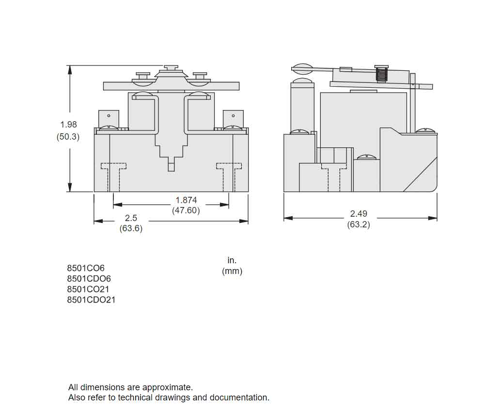 8501CO6V24 - Square D - Motor Control Part And Accessory