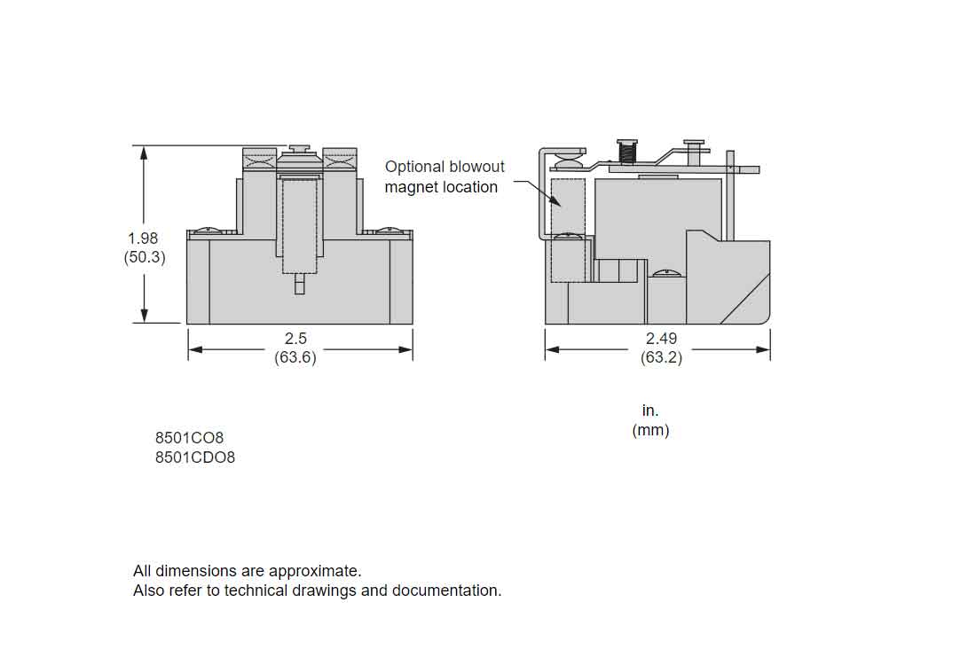 8501CO8V04 - Square D - Motor Control Part And Accessory