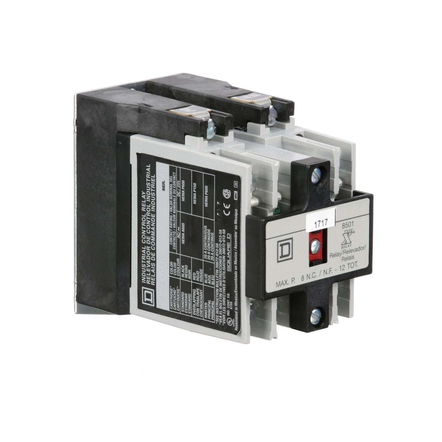 8501XO20V02 - Square D - Control Relay