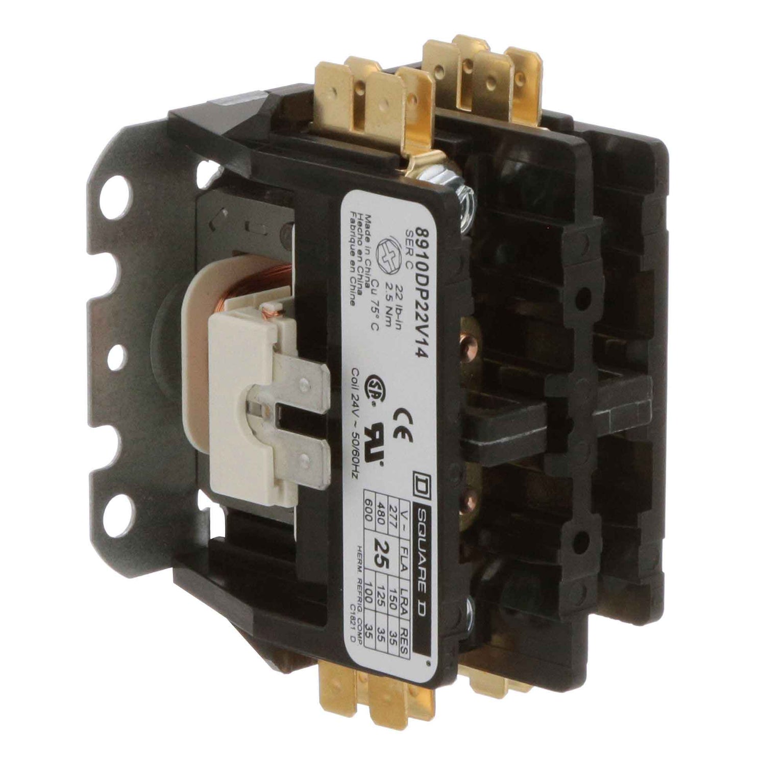 8910DP22V14 - Square D - Definite Purpose Contactor