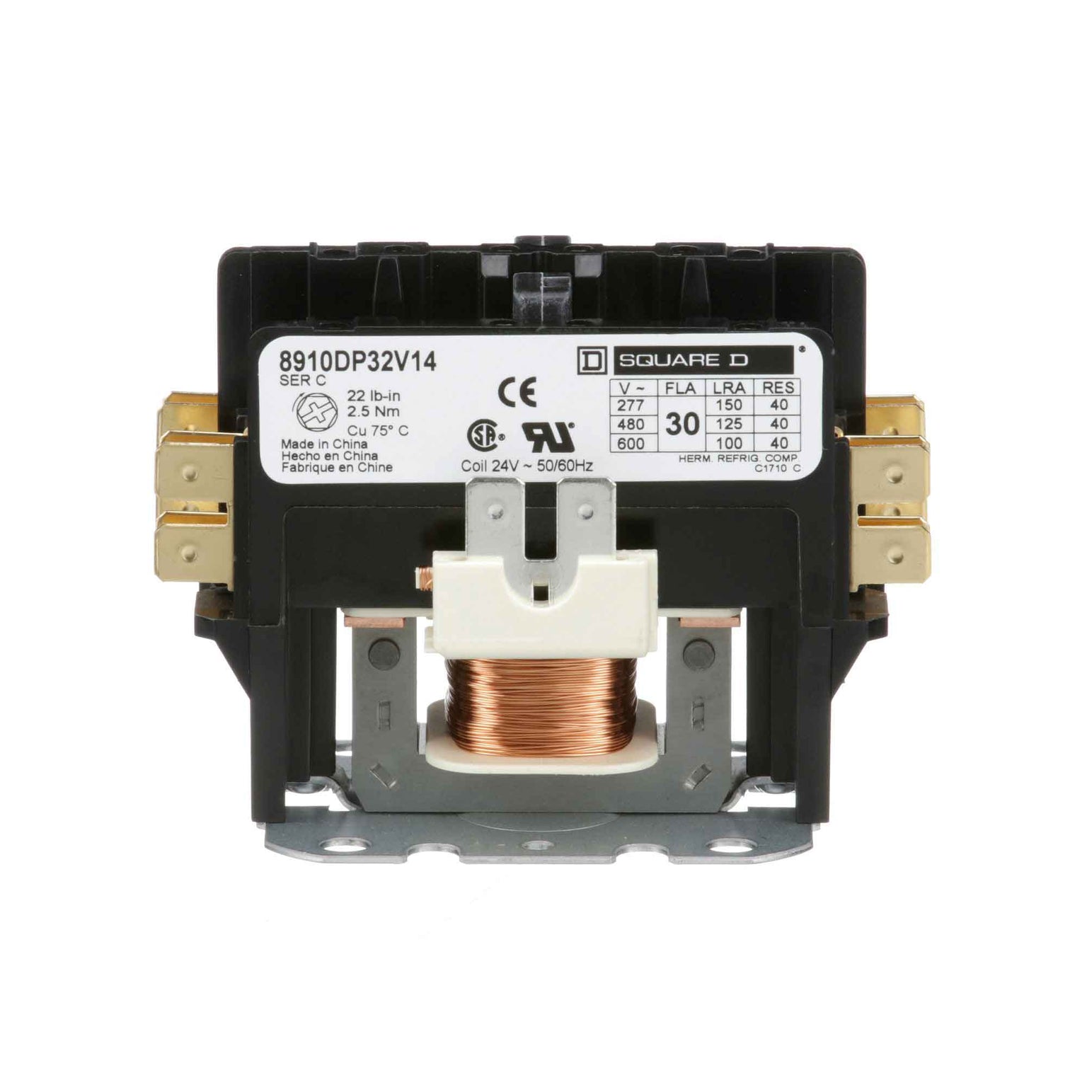 8910DP32V14 - Square D - Definite Purpose Contactor