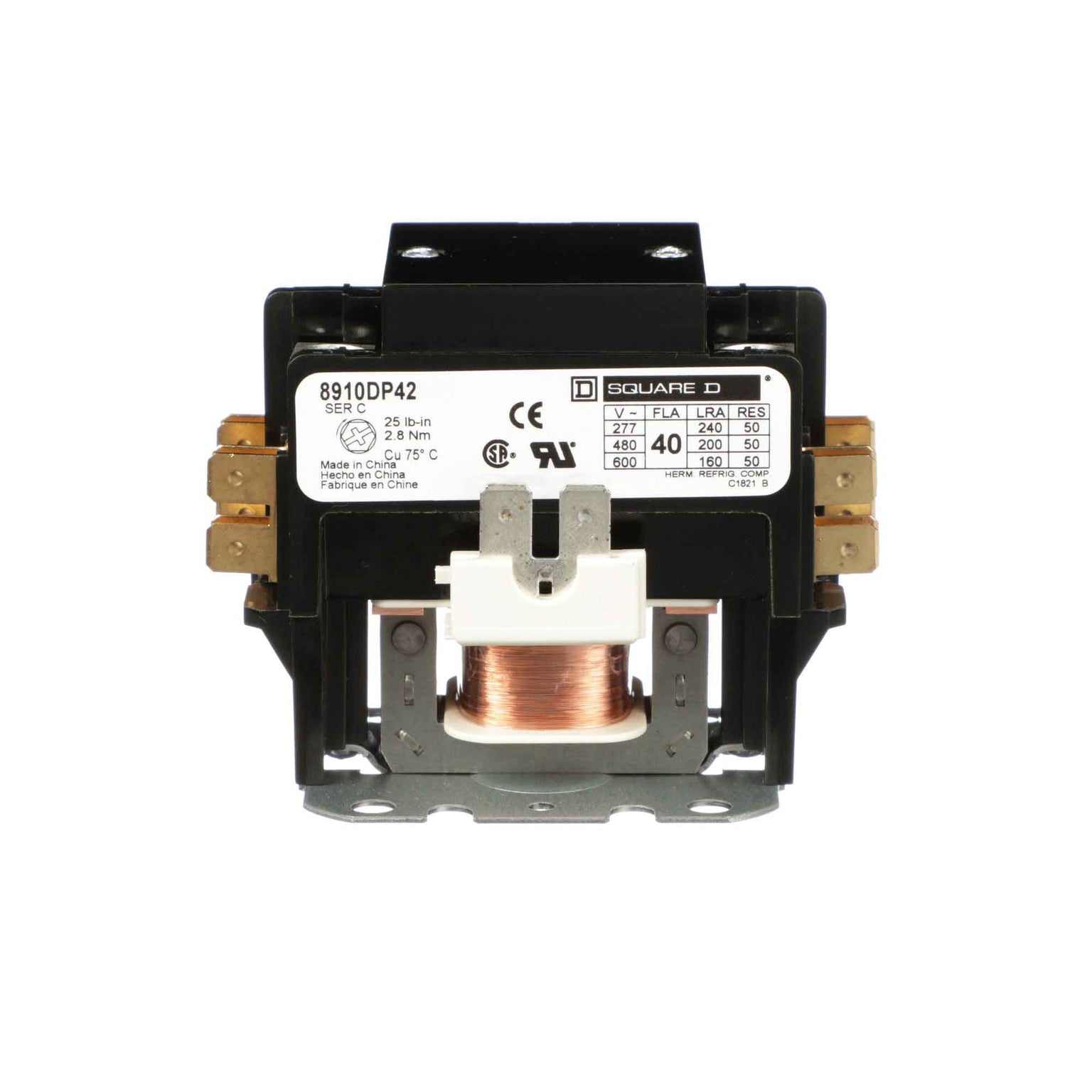 8910DP42V09 - Square D - Definite Purpose Contactor