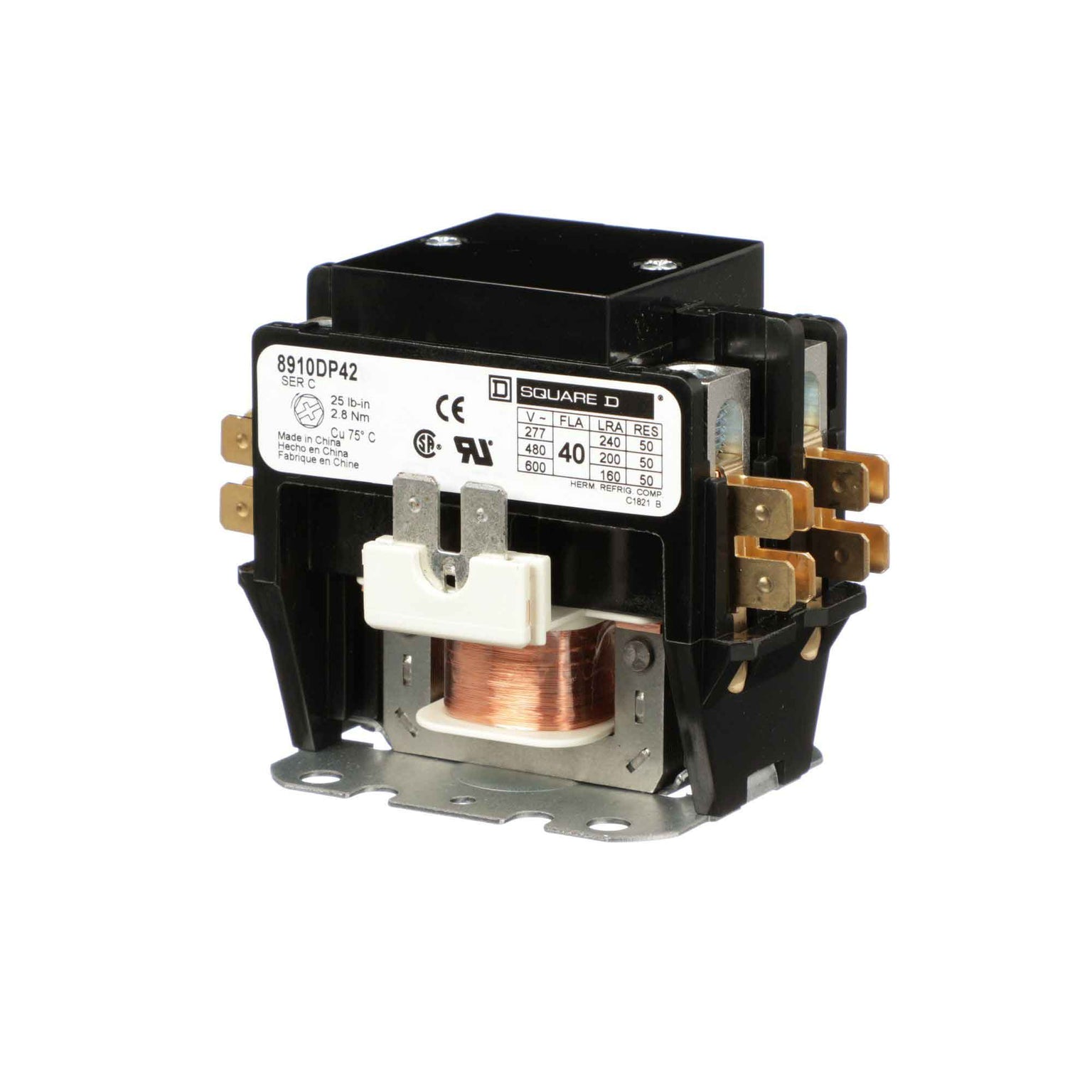 8910DP42V09 - Square D - Definite Purpose Contactor