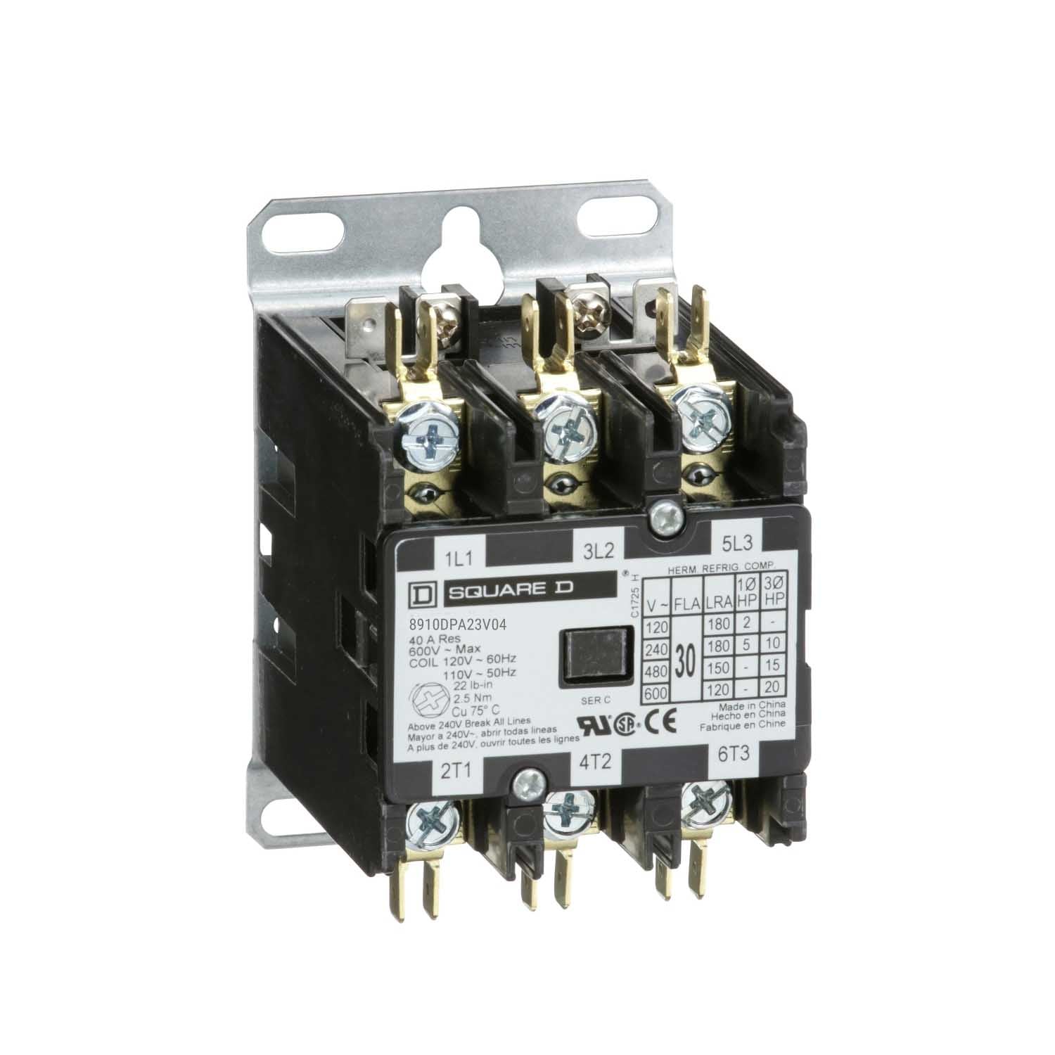 8910DPA23V04 - Square D - Definite Purpose Contactor