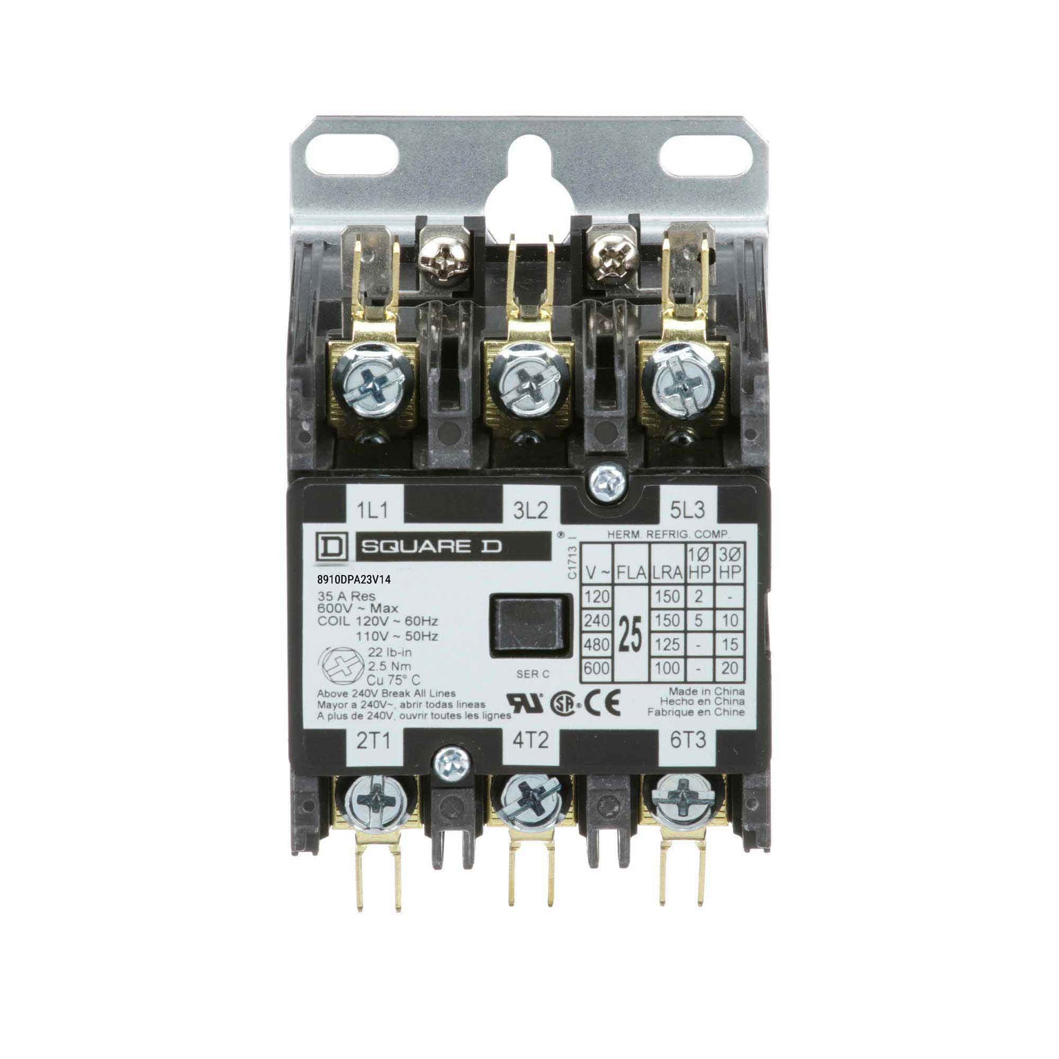 8910DPA23V14 - Square D - Definite Purpose Contactor