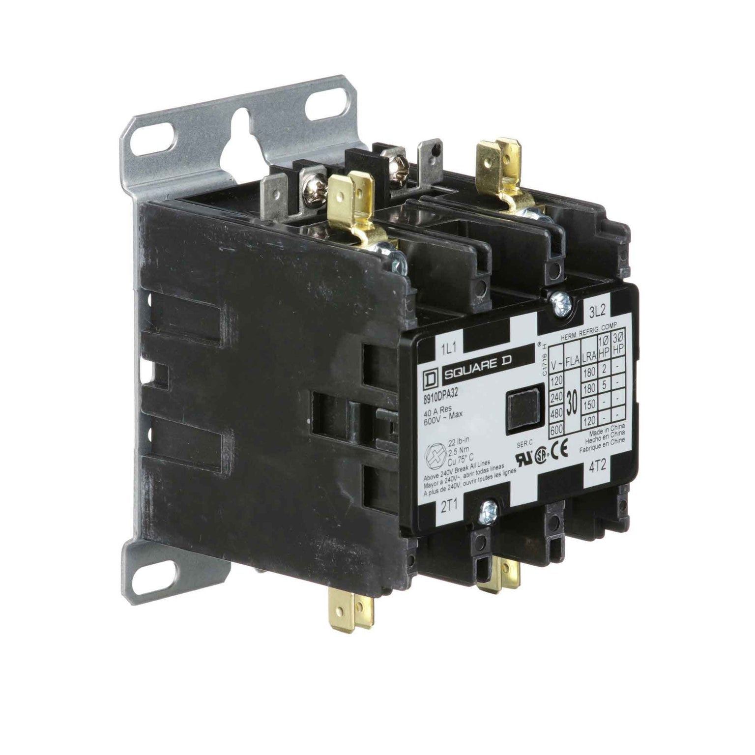 8910DPA32V04 - Square D - Definite Purpose Contactor