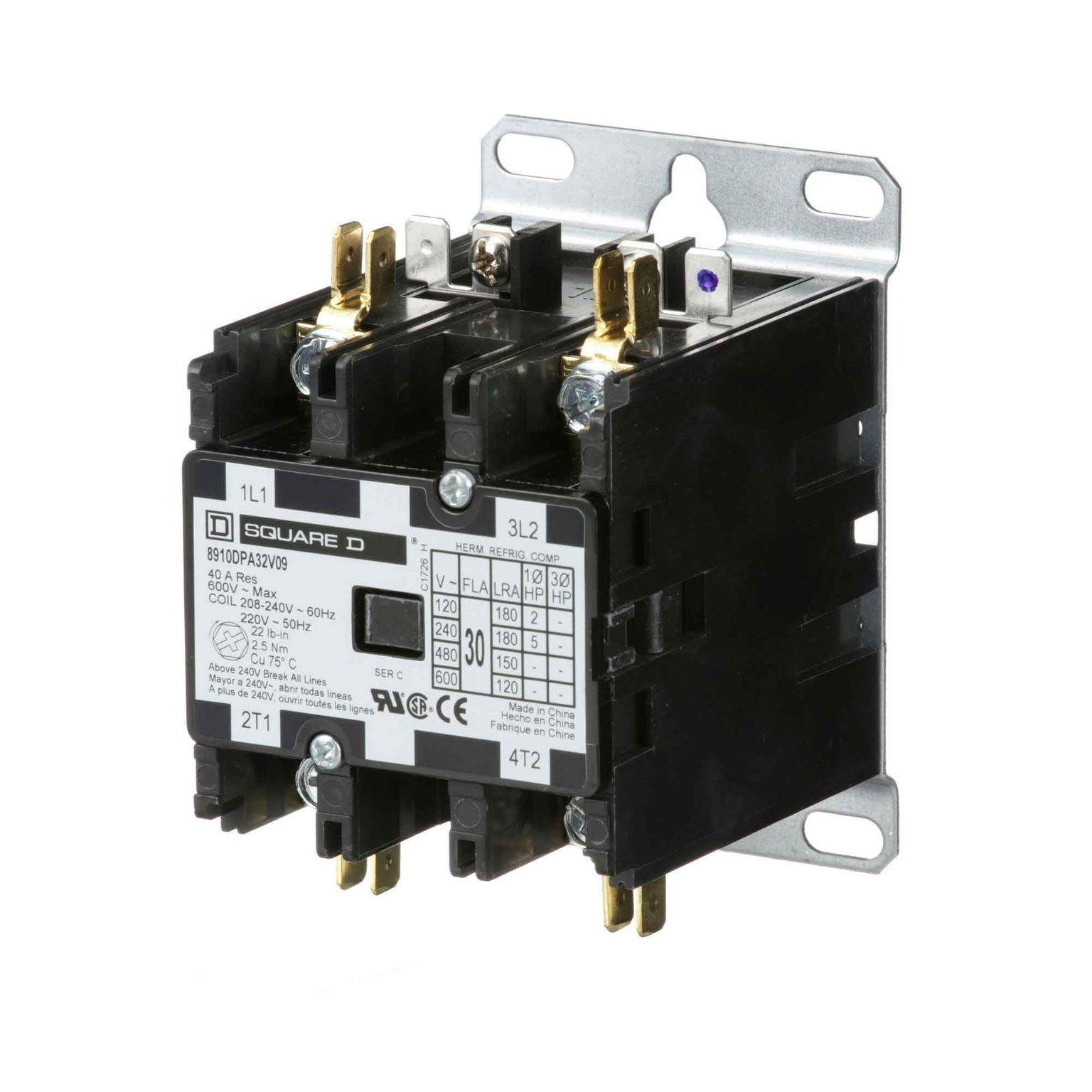 8910DPA32V09 - Square D - Definite Purpose Contactor