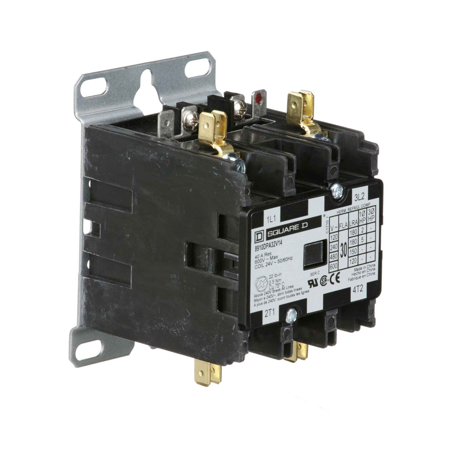 8910DPA32V14 - Square D - Definite Purpose Contactor