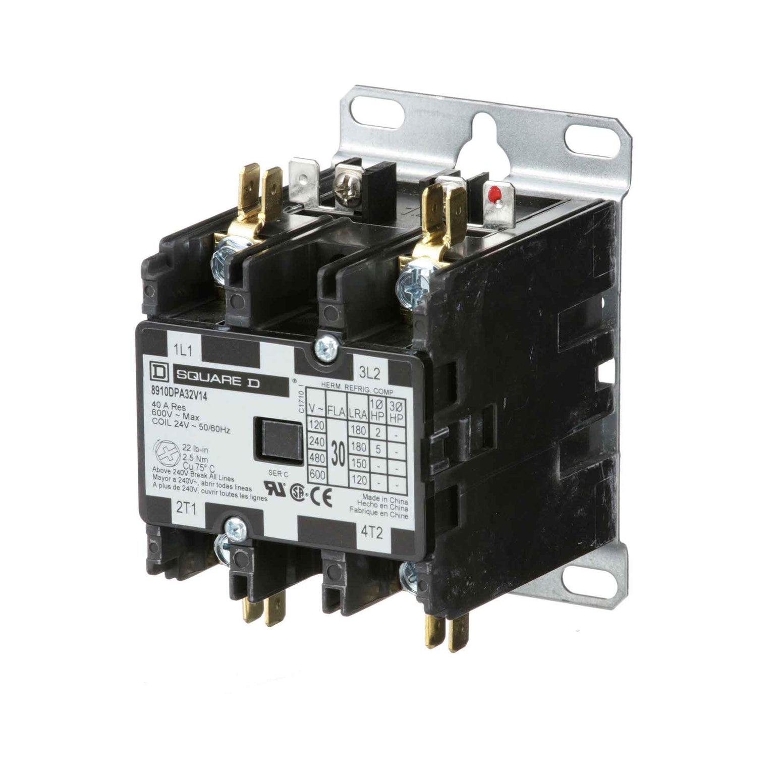 8910DPA32V14 - Square D - Definite Purpose Contactor