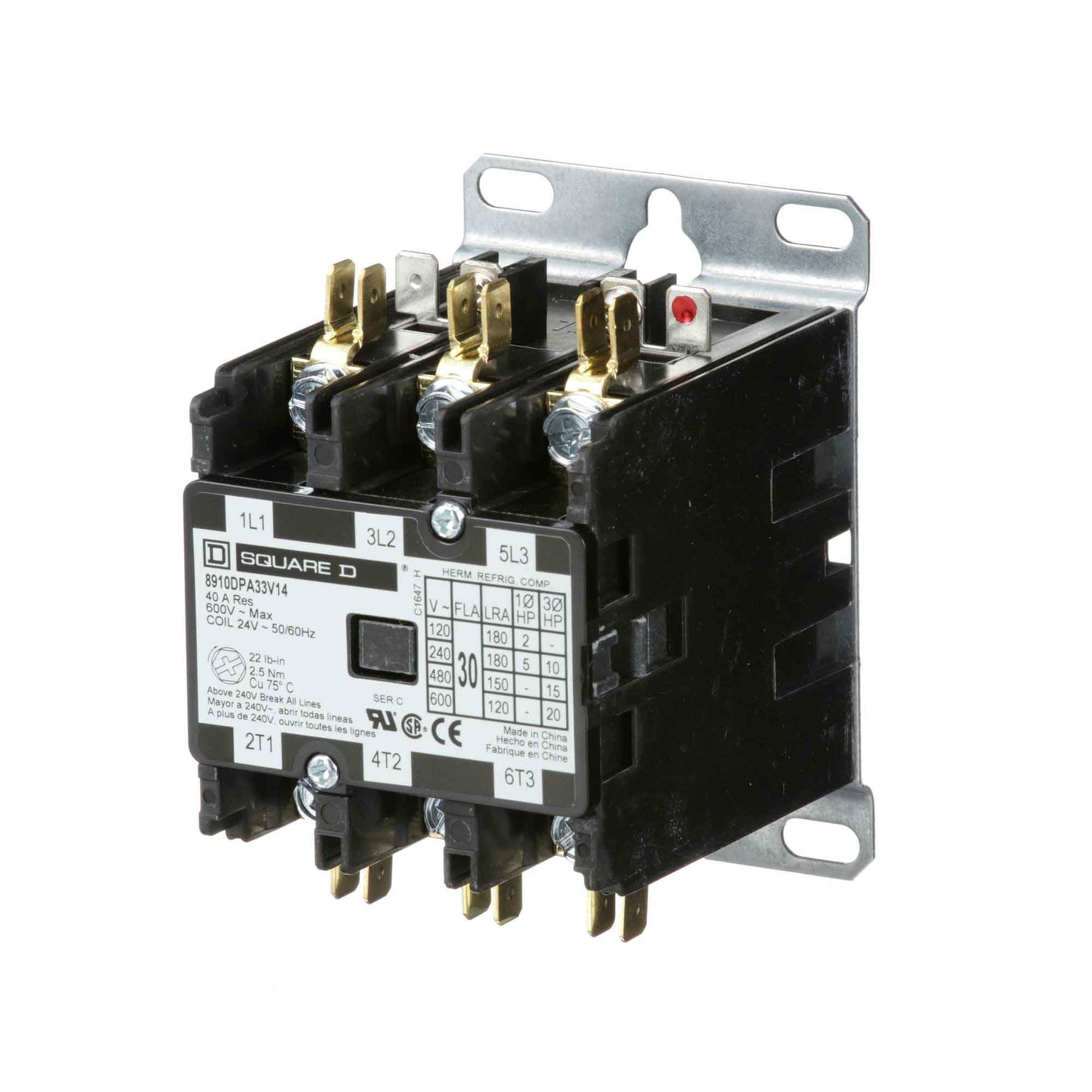 8910DPA33V14 - Square D - Definite Purpose Contactor