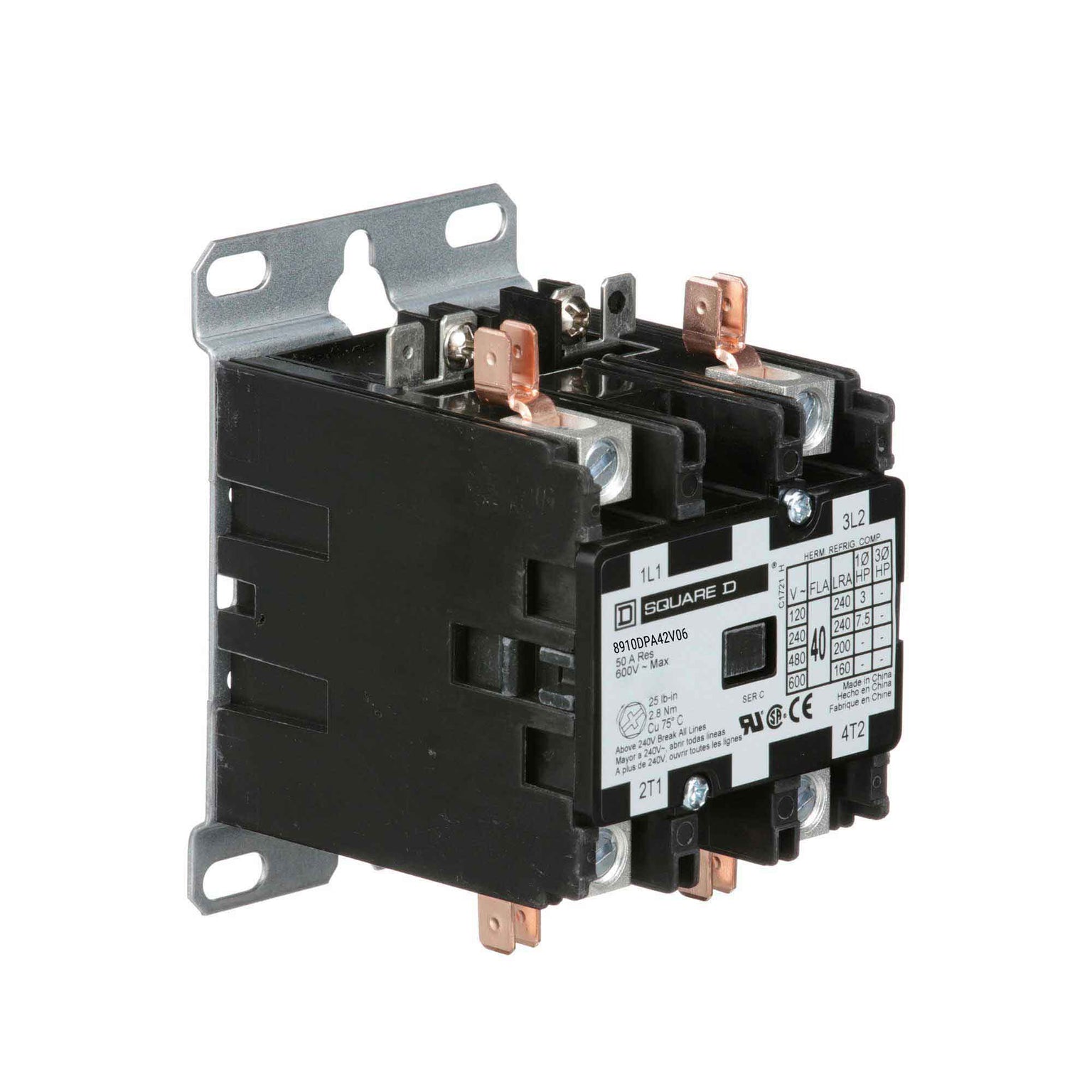 8910DPA42V06 - Square D - Definite Purpose Contactor