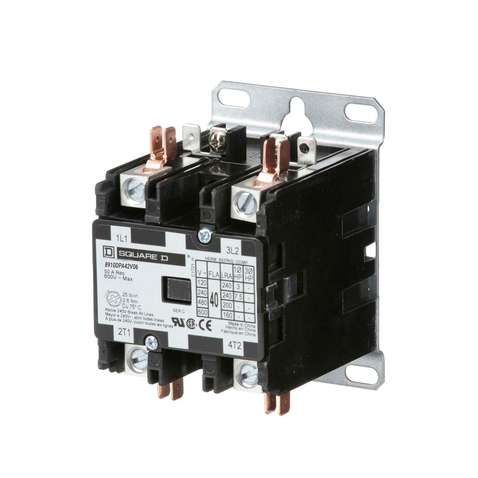 8910DPA42V06 - Square D - Definite Purpose Contactor