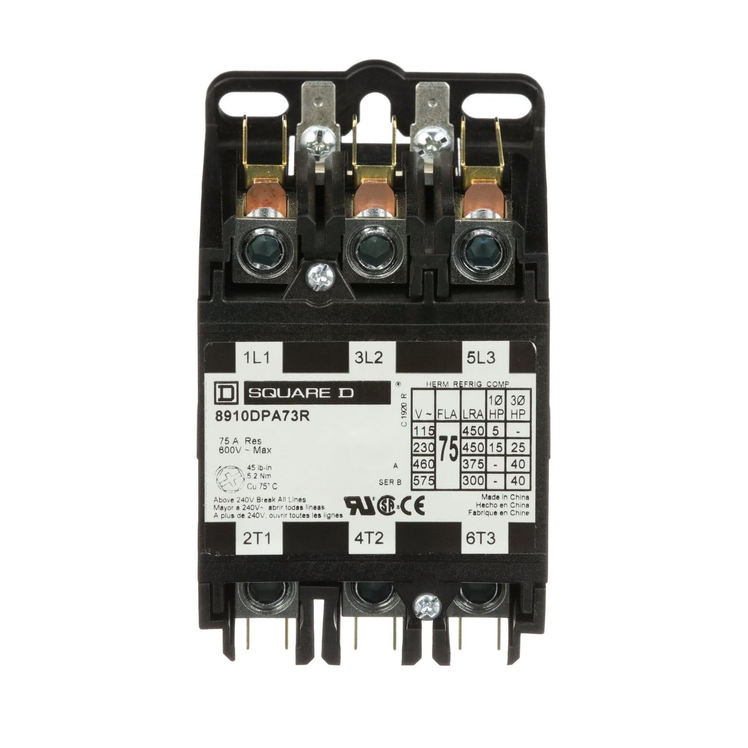 8910DPA73RV02 - Square D - Contactor