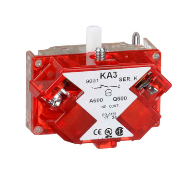 9001KA3 - Square D Contact Block with Protected Terminal