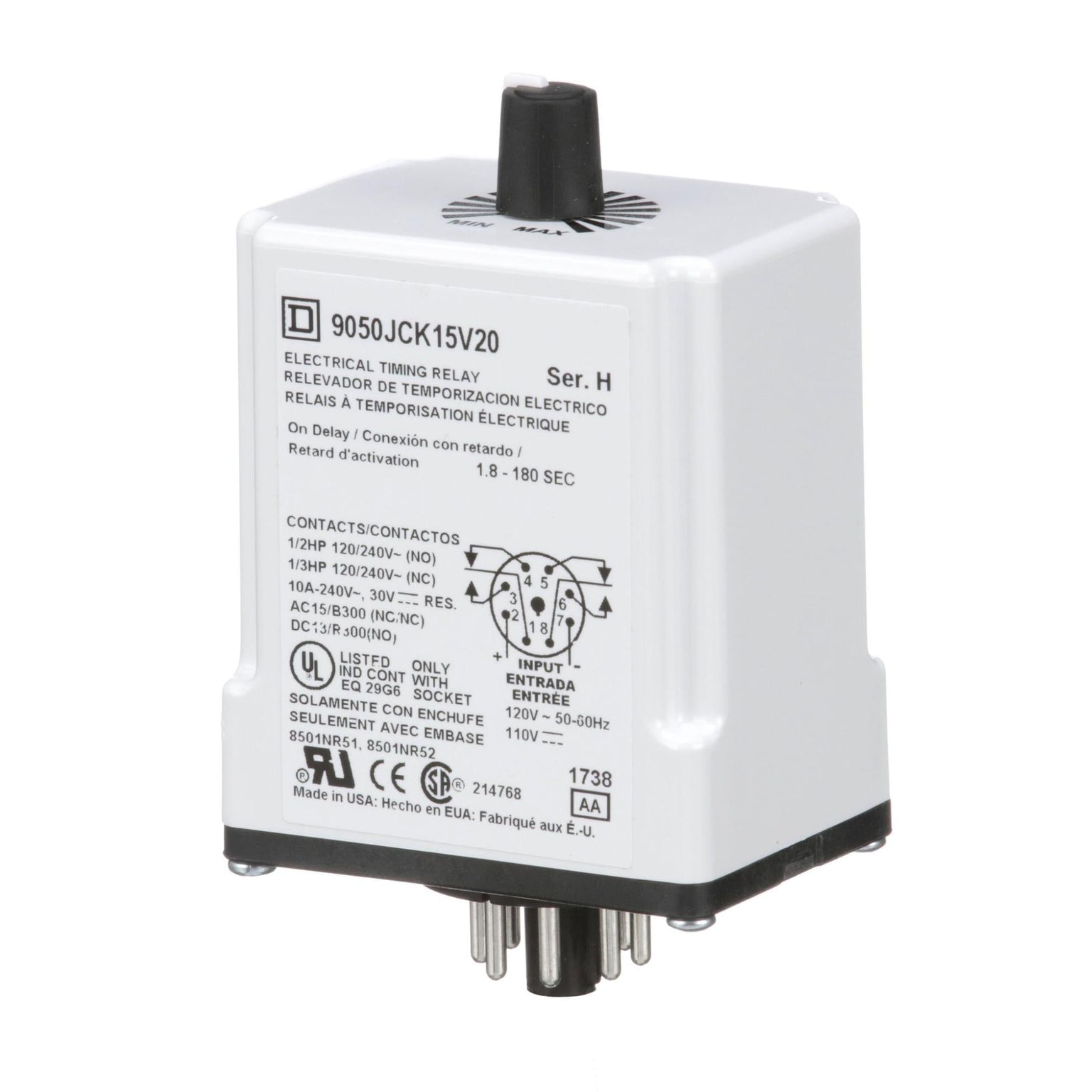 9050JCK15V20 - Square D
 - Automation Relay