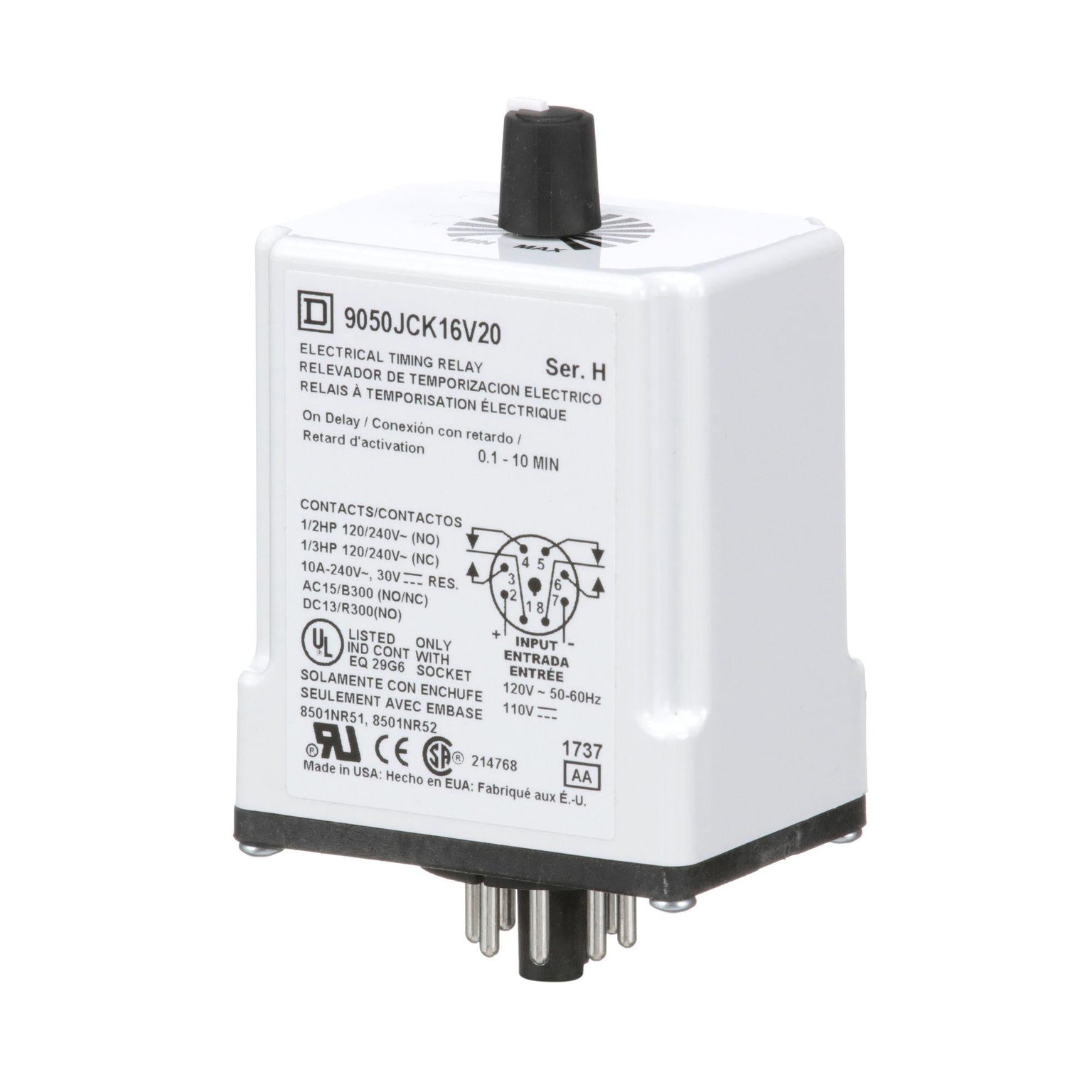 9050JCK16V20 - Square D - Relay