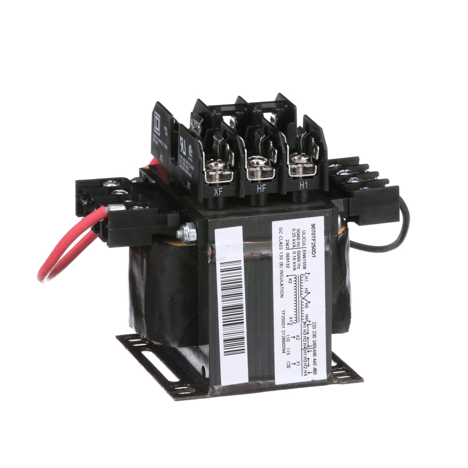 9070TF250D1 - Square D Industrial Control Transformer