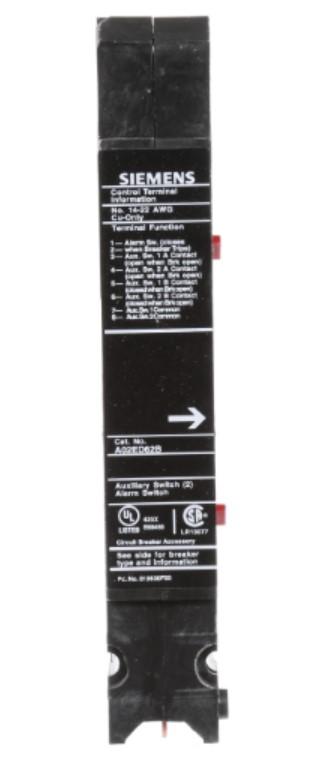 A02ED62B - Siemens Circuit Breaker Auxiliaries