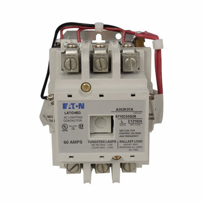 A202K2CA - Eaton Cutler-Hammer 60 Amp 3 Pole 120 Volt Magnetic Contactor