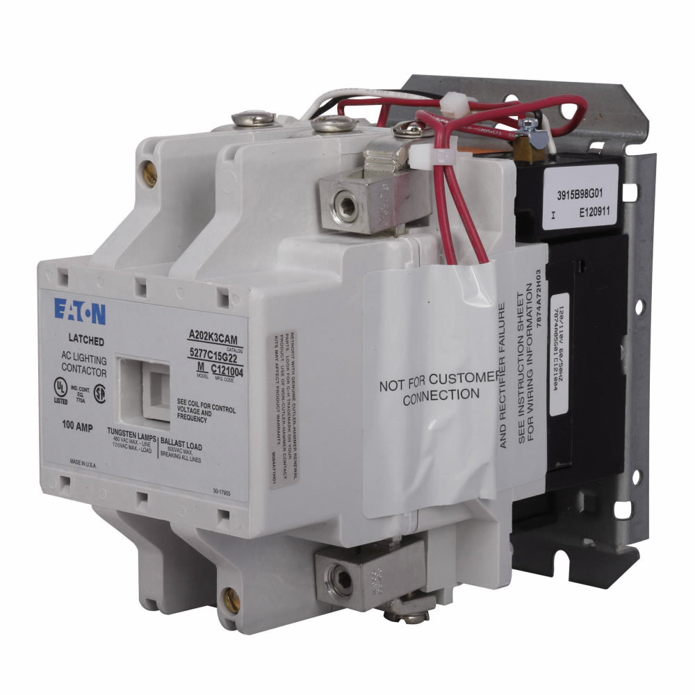 A202K3CAM - Eaton - 100 Amp Magnetic Contactor