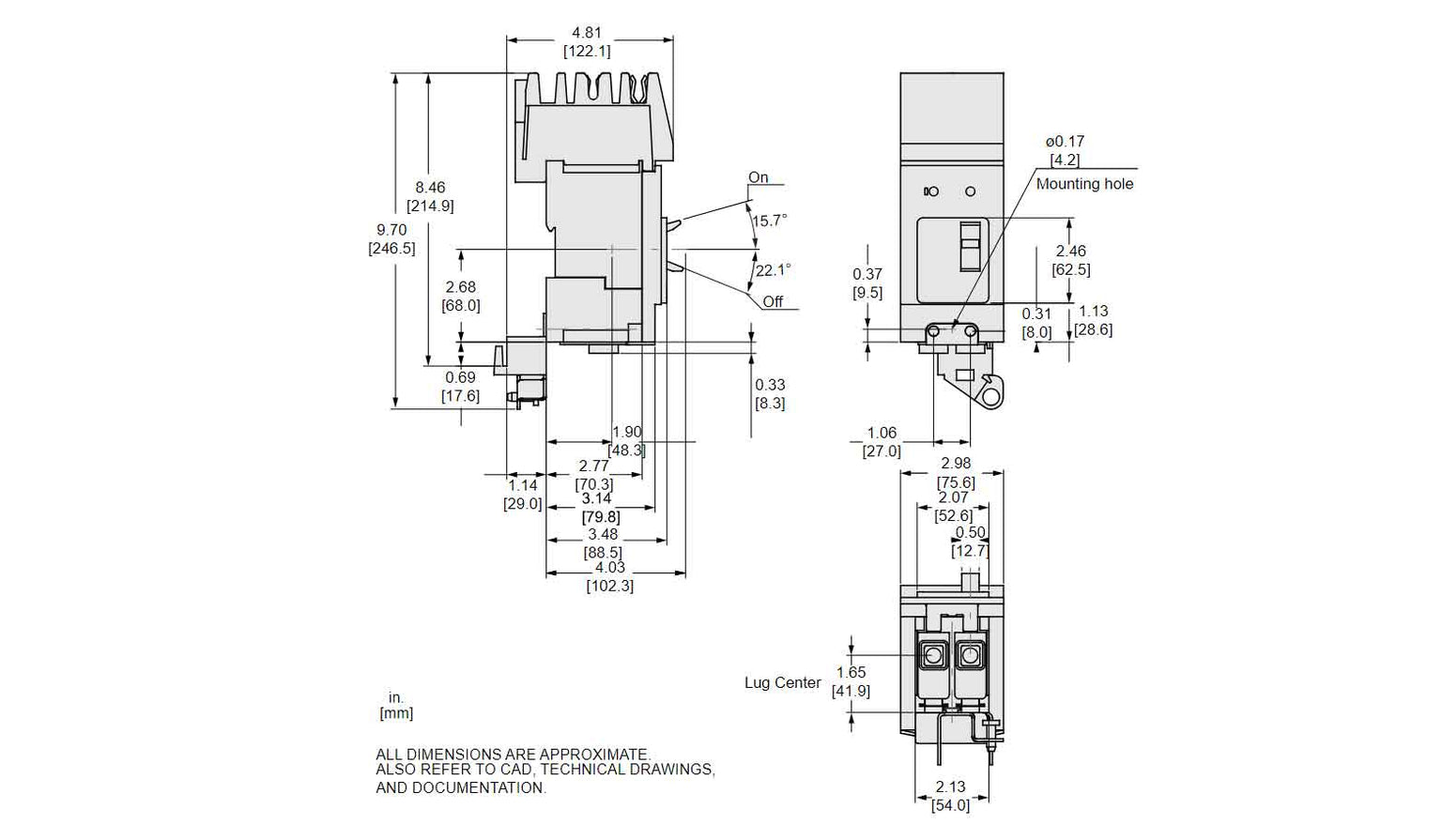 BDA260602 - Square D - Molded Case Circuit Breaker