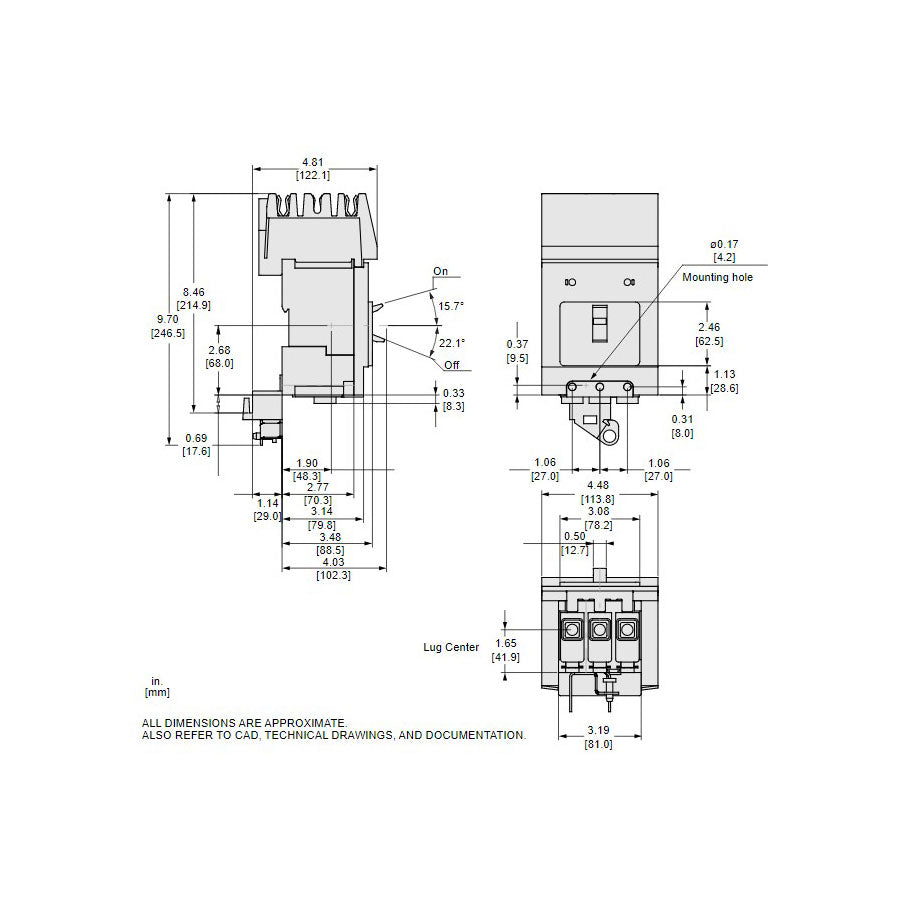 BDA36020 - Square D - Molded Case Circuit Breaker