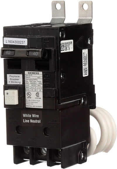 BF240AH - Siemens 40 Amp 2 Pole 240 Volt Molded Case Circuit Breaker