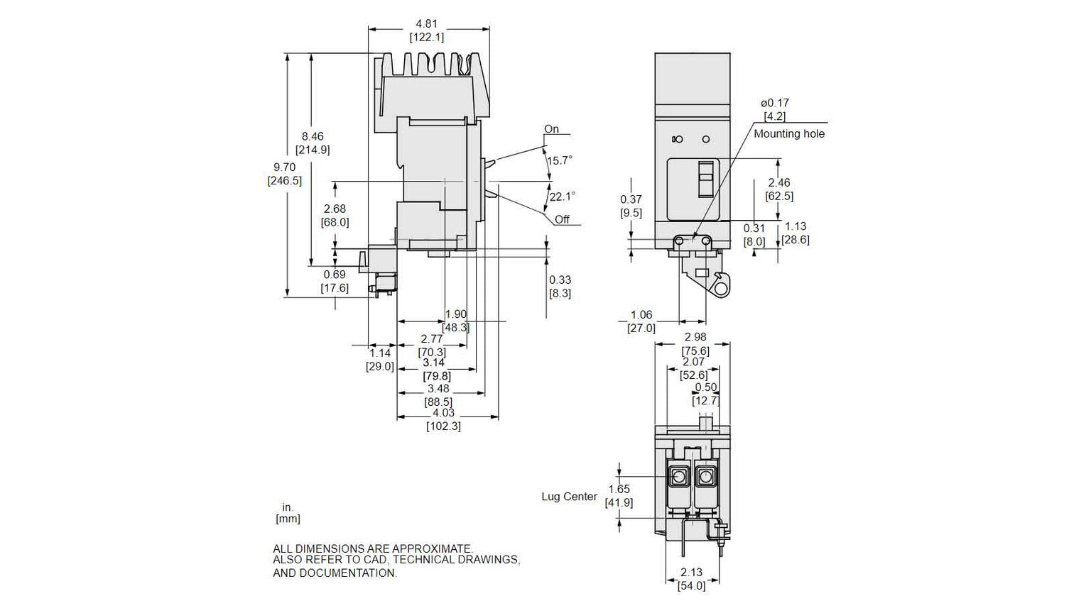 BJA260204 - Square D - Molded Case Circuit Breaker