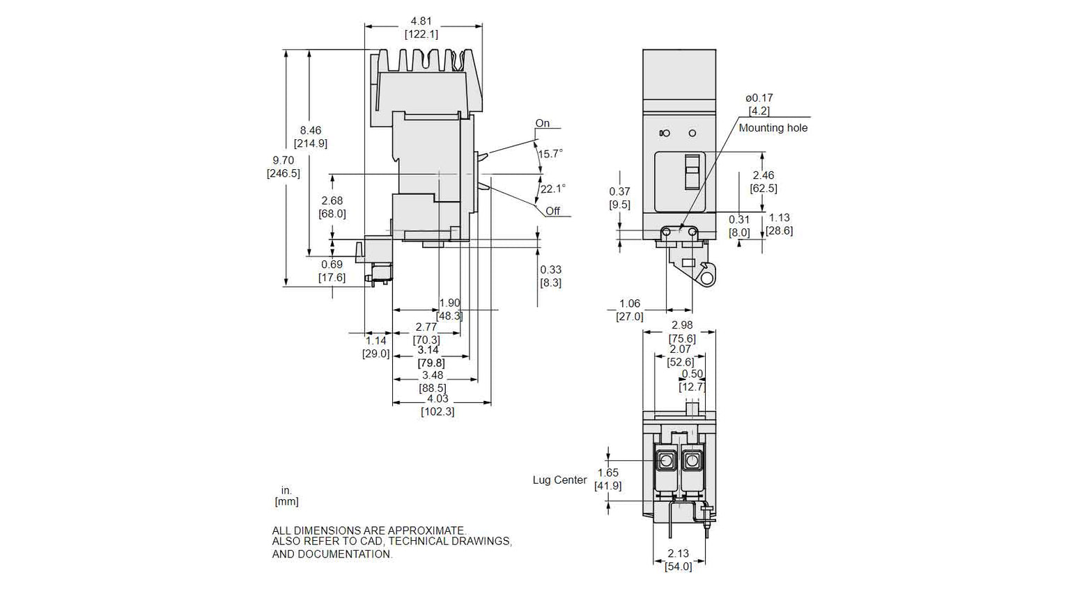 BJA260304 - Square D - Molded Case Circuit Breaker