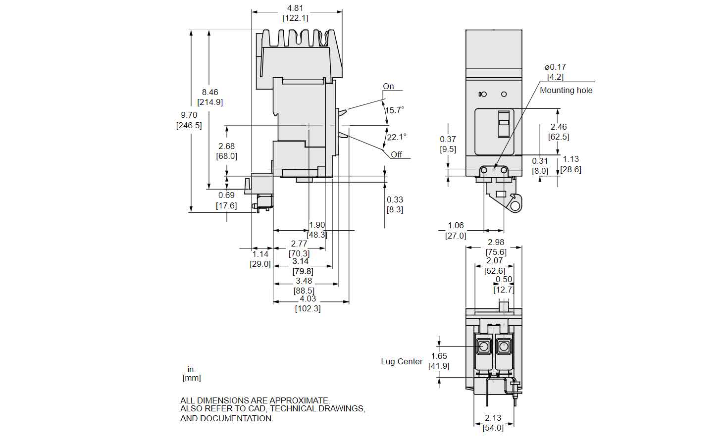 BJA260401 - Square D - Molded Case Circuit Breaker