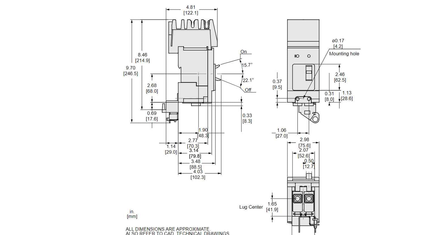 BJA260501 - Square D - Molded Case Circuit Breaker