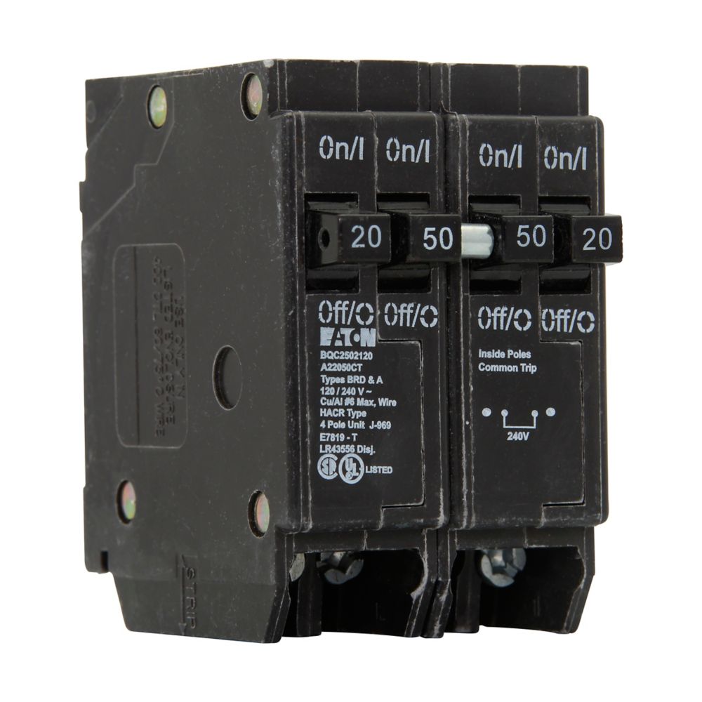 BQC2502120 - Eaton - Quad Circuit Breaker