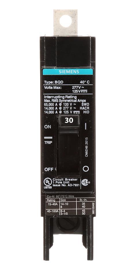 BQD130 - Siemens - 30 Amp Molded Case Circuit Breaker