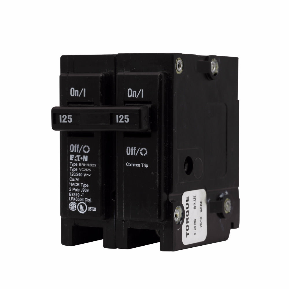 BRHH2125 - Eaton - 125 Amp Molded Case Circuit Breaker