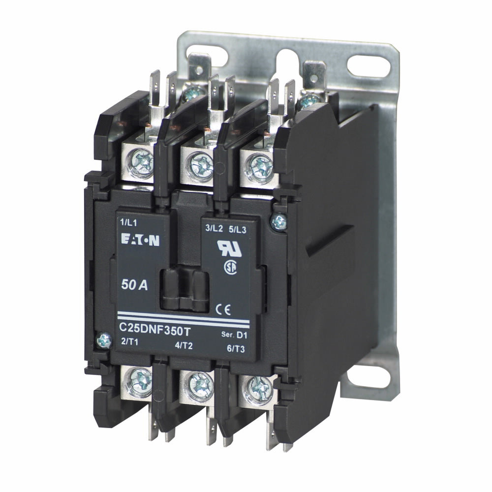 C25DNF350T - Eaton - 50 Amp Magnetic Contactor