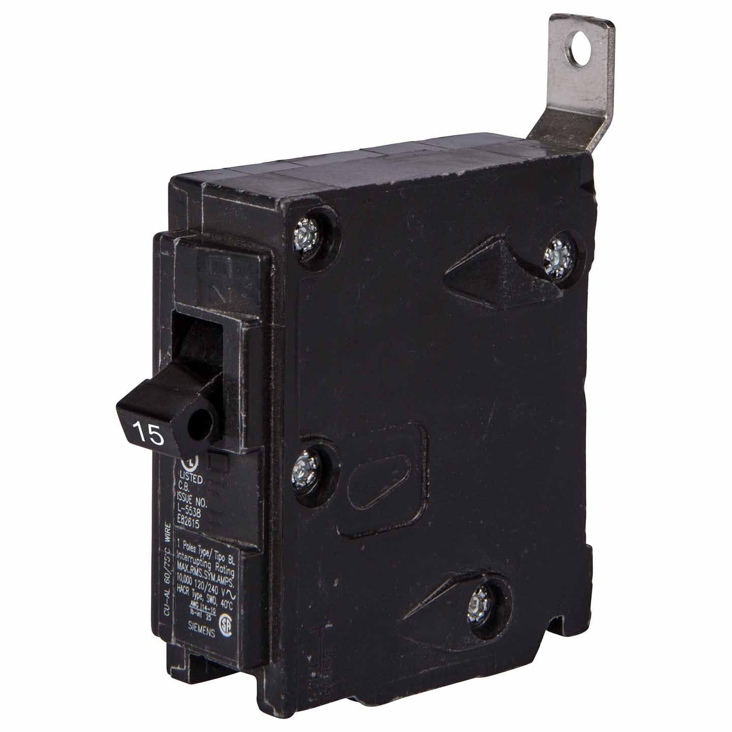 B115 - Siemens - 15 Amp Circuit Breaker