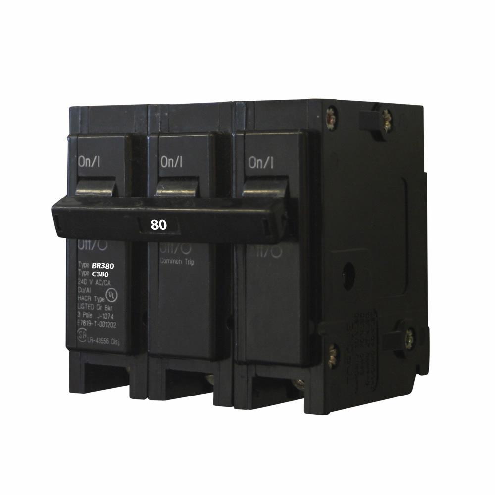 BR380 - Eaton - 80 Amp Circuit Breaker