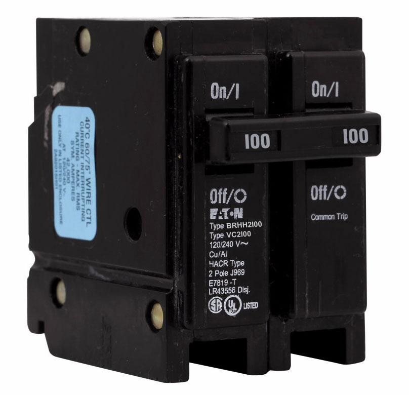 BRHH2100 - Eaton - 100 Amp Molded Case Circuit Breaker