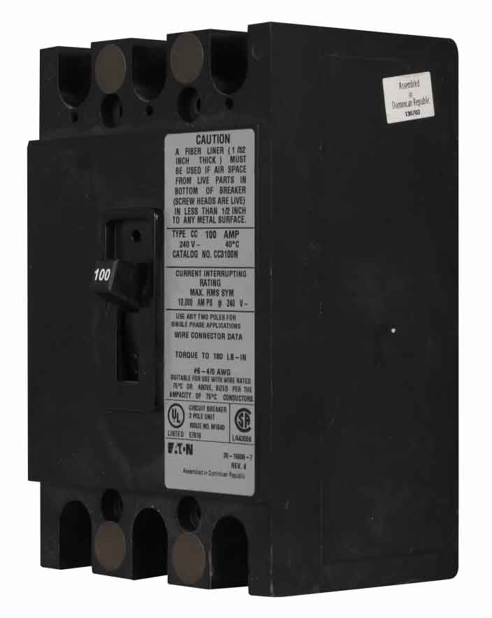 CC3100N - Eaton - Main Circuit Breaker