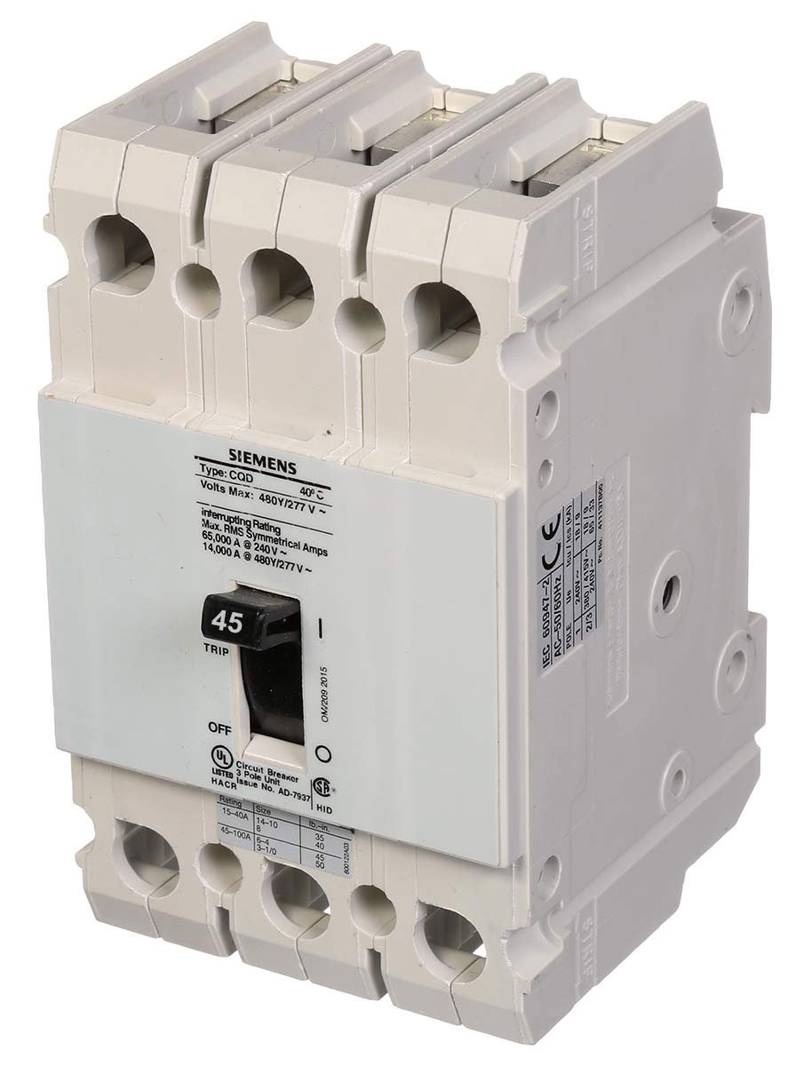 CQD345 - Siemens - Molded Case Circuit Breaker