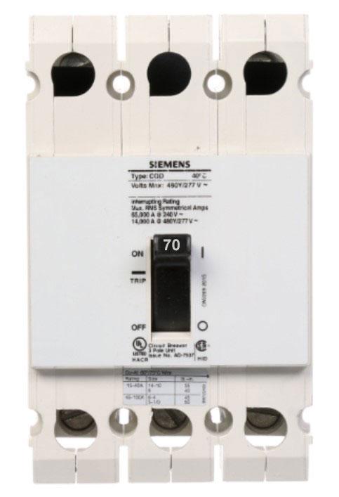 CQD370 - Siemens - Molded Case Circuit Breaker